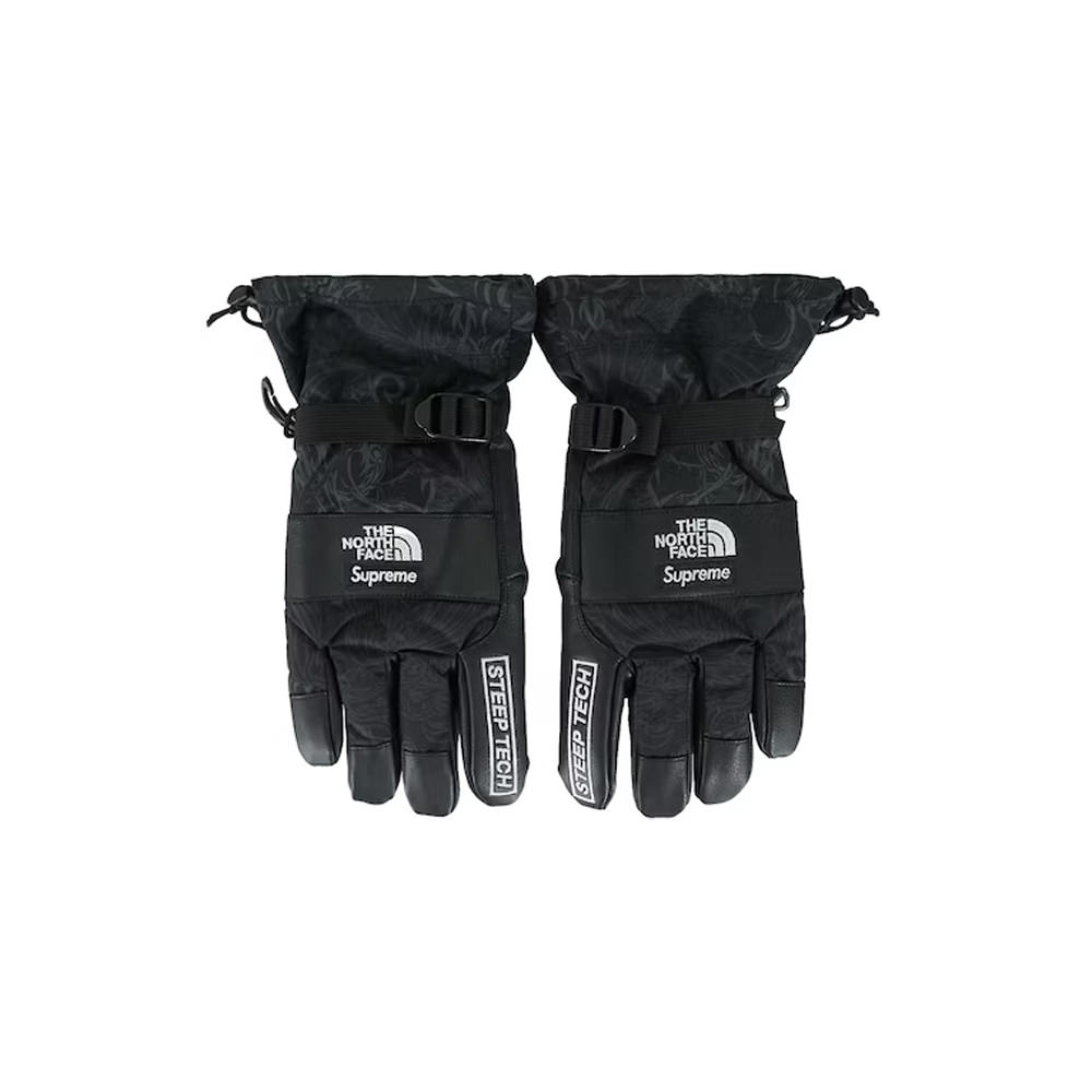 Supreme The North Face Steep Tech Gloves Black DragonSupreme The