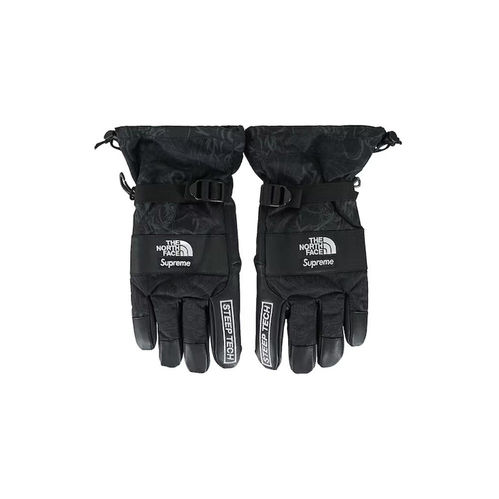 Supreme The North Face Steep Tech Gloves Black Dragon