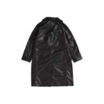Supreme Schott Leather Trench Coat Black