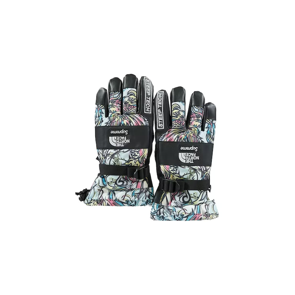 Supreme The North Face Steep Tech Gloves Multicolor DragonSupreme