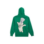 Supreme Doughboy Zip Up Hooded Sweatshirt Green