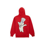 Supreme Doughboy Zip Up Hooded Sweatshirt Red