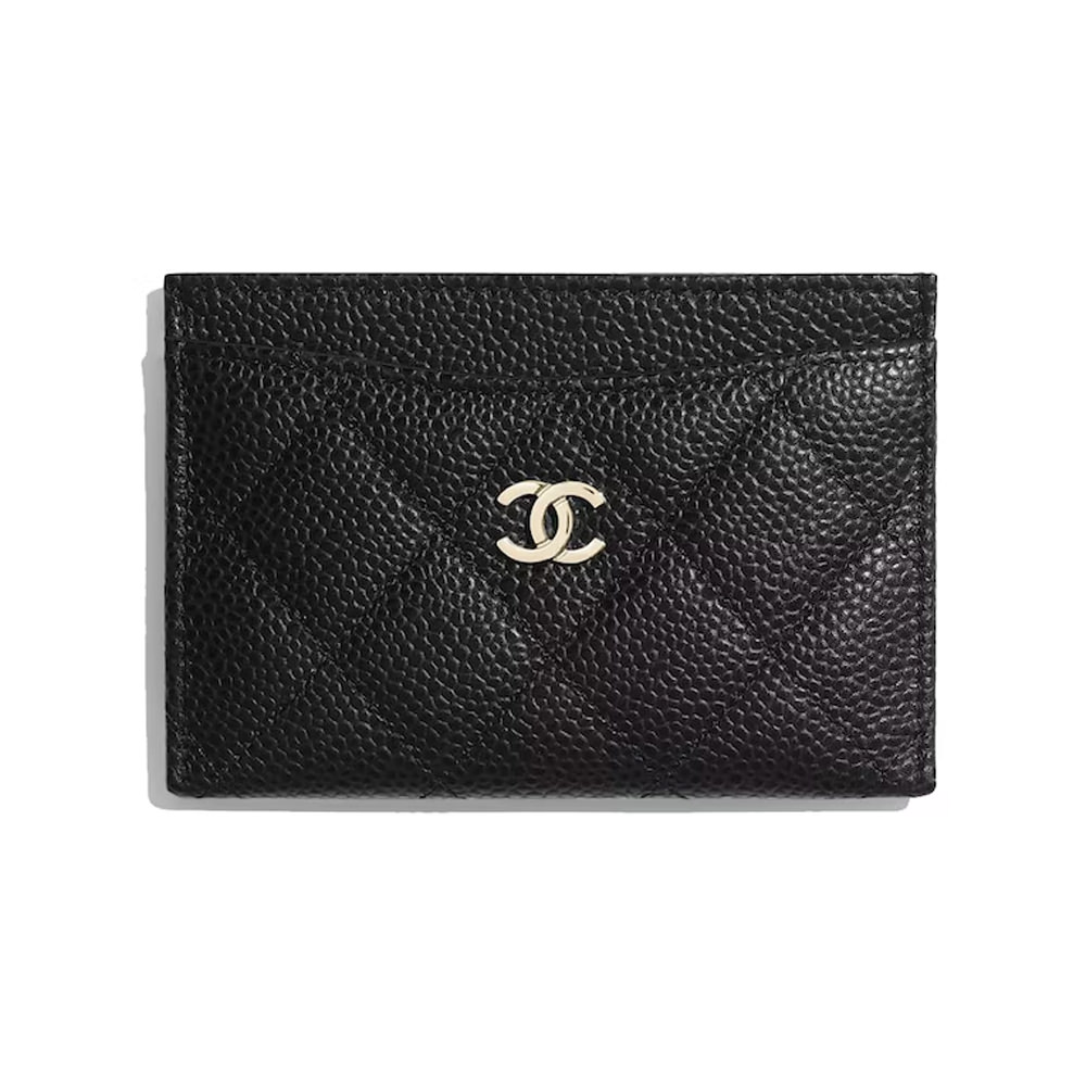 Chanel Classic Holder BlackChanel Card Holder -