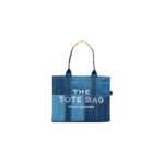 The Marc Jacobs The Denim Tote Bag Large Blue Denim