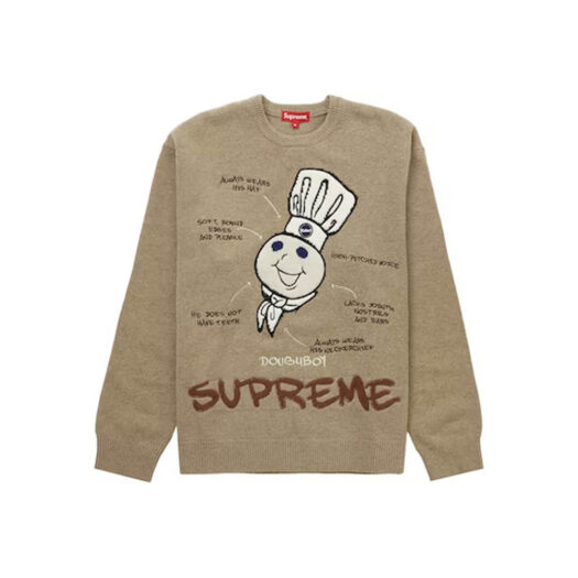 Supreme Doughboy Sweater Beige