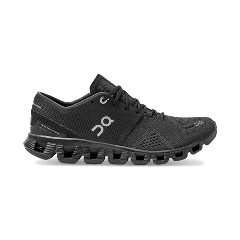 On Running Cloud X Black Asphalt Grey (W)On Running Cloud X Black ...