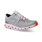 On Running Cloud X Alloy Grey Lily Pink (W)