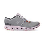 On Running Cloud X Alloy Grey Lily Pink (W)