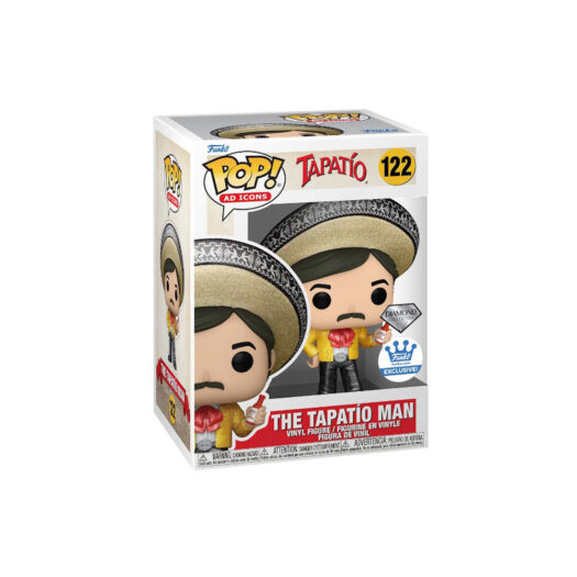 Funko Pop! Ad Icons Tapatio The Tapatio Man Diamond Collection Funko Shop Exclusive Figure #122