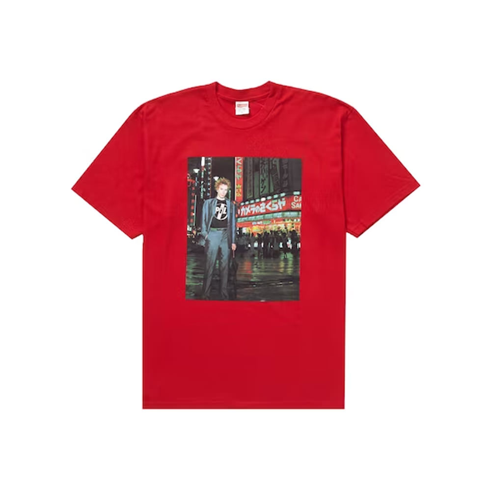 Supreme PiL Live In Tokyo Tee Red