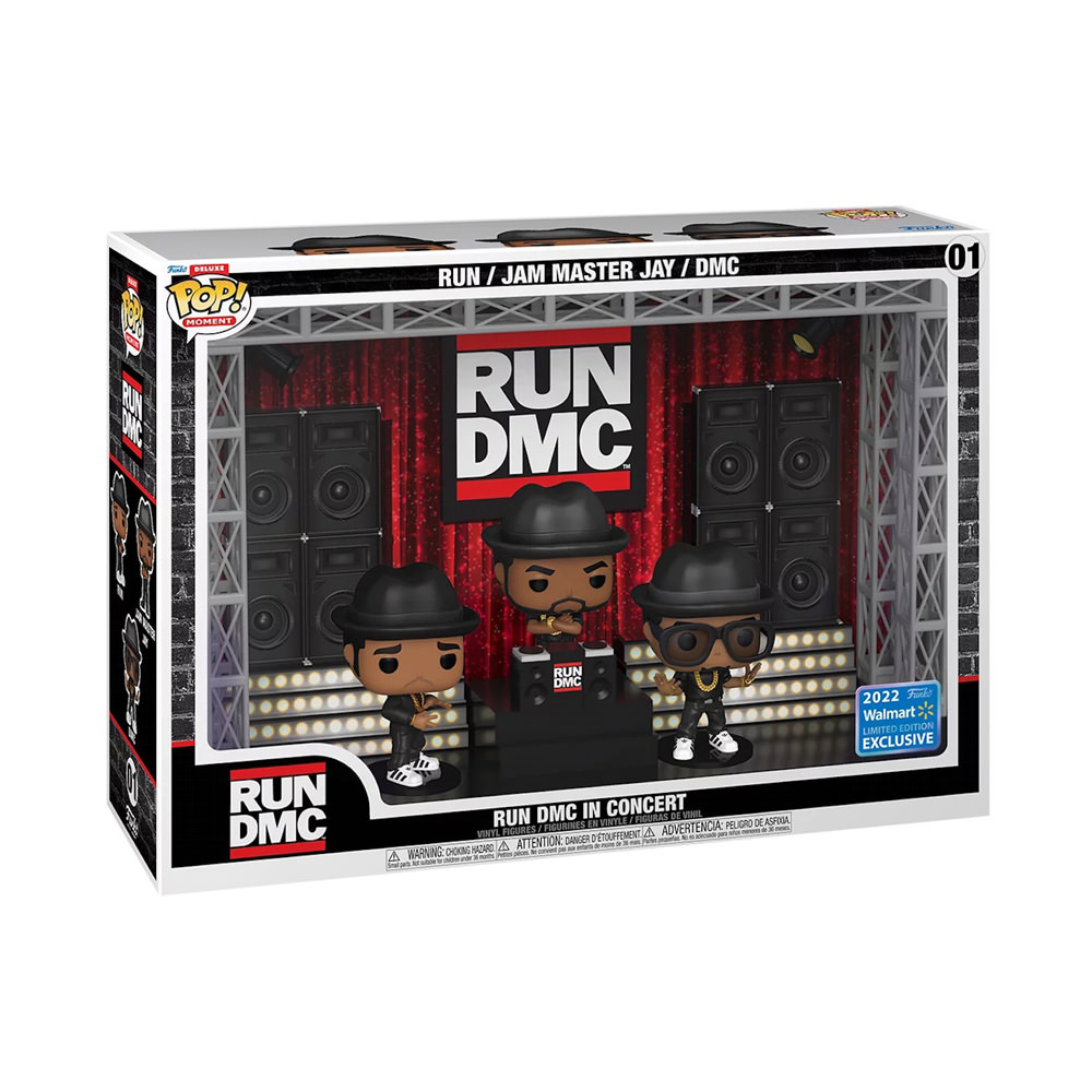 Funko Pop! Deluxe Moment RUN DMC In Concert 2022 Walmart Exclusive