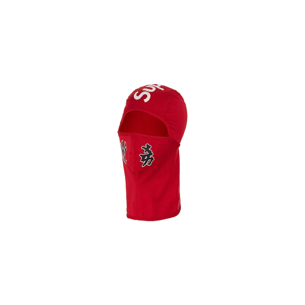 Supreme New York Yankees Kanji Hooded Sweatshirt Red for Men