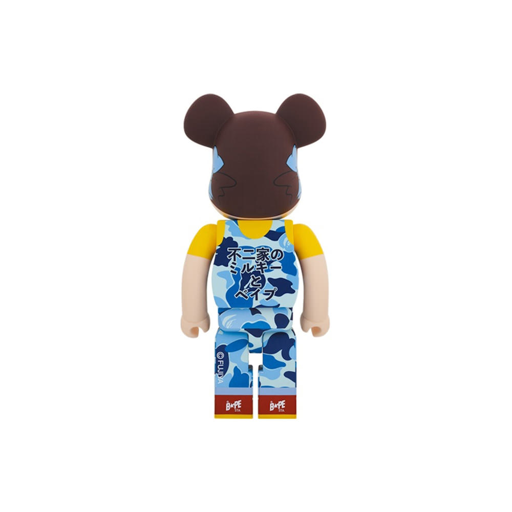 Bearbrick x BAPE Peko-chan 1000% Blue CamoBearbrick x BAPE Peko