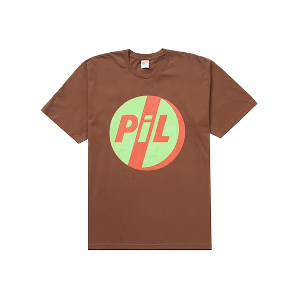 Supreme Banner Tee Brown