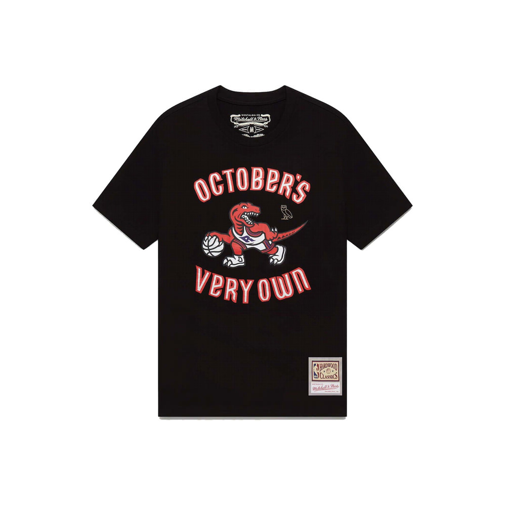 OVO Mitchell And Ness ’95 Raptors Draft Day T-Shirt Black