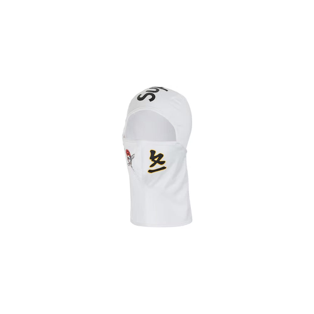 Supreme MLB Kanji Teams Pittsburgh Pirates Lightweight Balaclava White