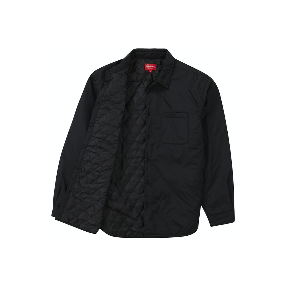 Supreme Nylon Filled Shirt BlackSupreme Nylon Filled Shirt Black