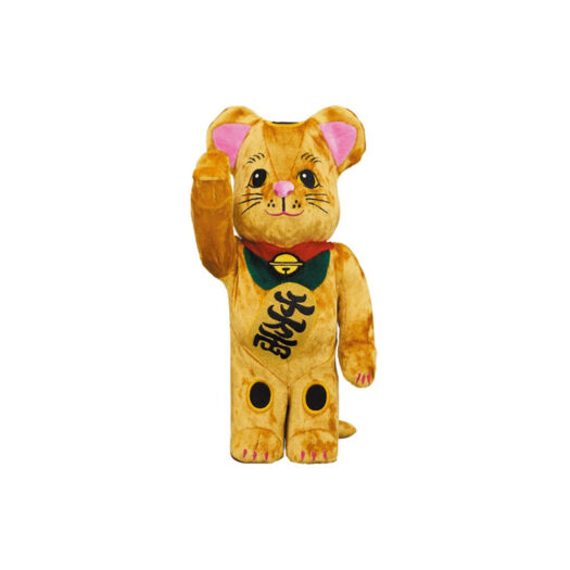 Bearbrick Lucky Cat Gold Costume Edition 400%