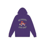 OVO Mitchell And Ness ’95 Raptors Hoodie Purple