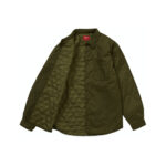 Supreme Nylon Filled Shirt Olive