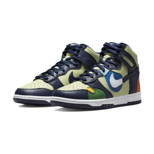 Nike Dunk High See Through Pistachio Midnight Navy (W)