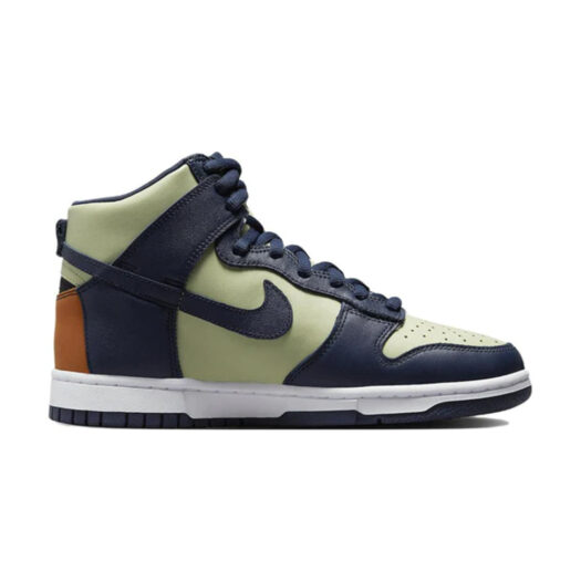 Nike Dunk High See Through Pistachio Midnight Navy (W)