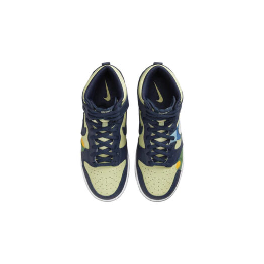 Nike Dunk High See Through Pistachio Midnight Navy (W)