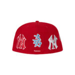 Supreme New York Yankees Kanji New Era Fitted Hat Red