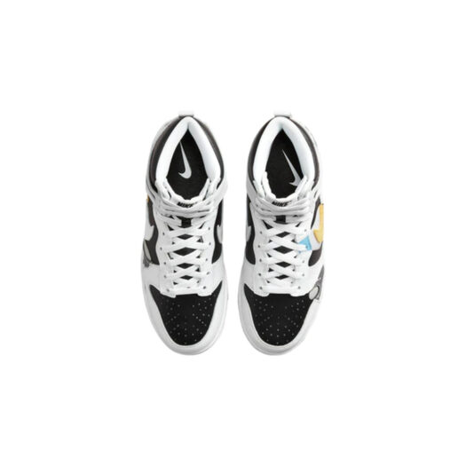 Nike Dunk High See Through White Black (W)