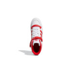 adidas Forum Mid Cloud White Vivid Red