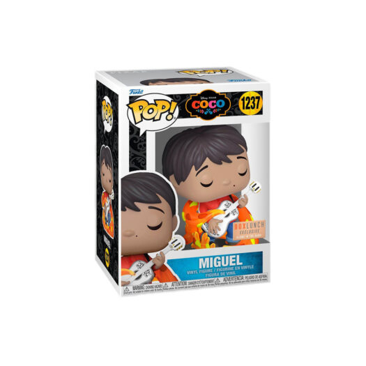 Funko Pop! Disney Pixar Coco Miguel GITD Box Lunch Exclusive Figure #1237