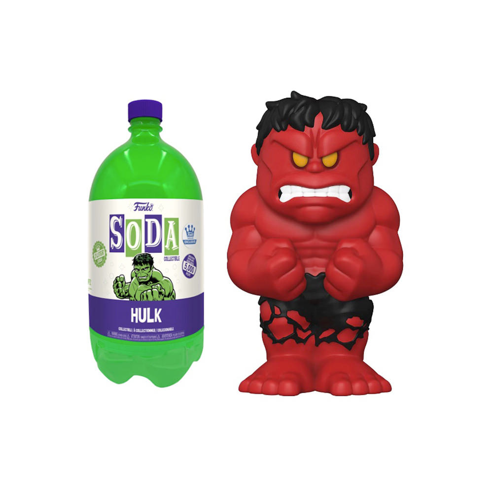 Funko Soda 3 Liter Marvel Hulk Funko Shop Exclusive Open Bottle Chase Edition Figure