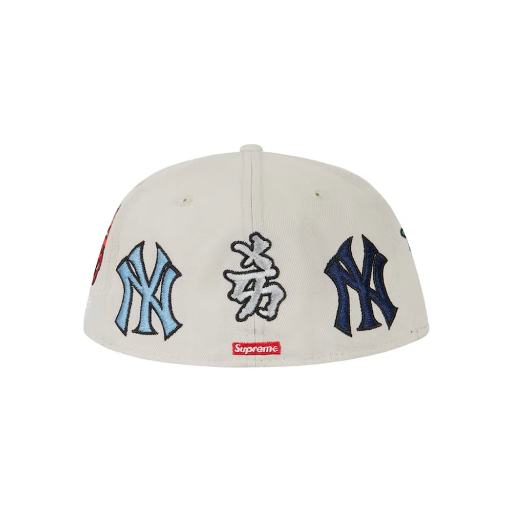 Supreme New York Yankees Kanji New Era Fitted Hat TanSupreme New York