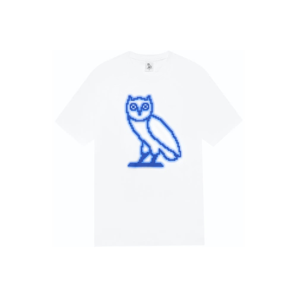 OVO Pixelated Owl T-shirt White