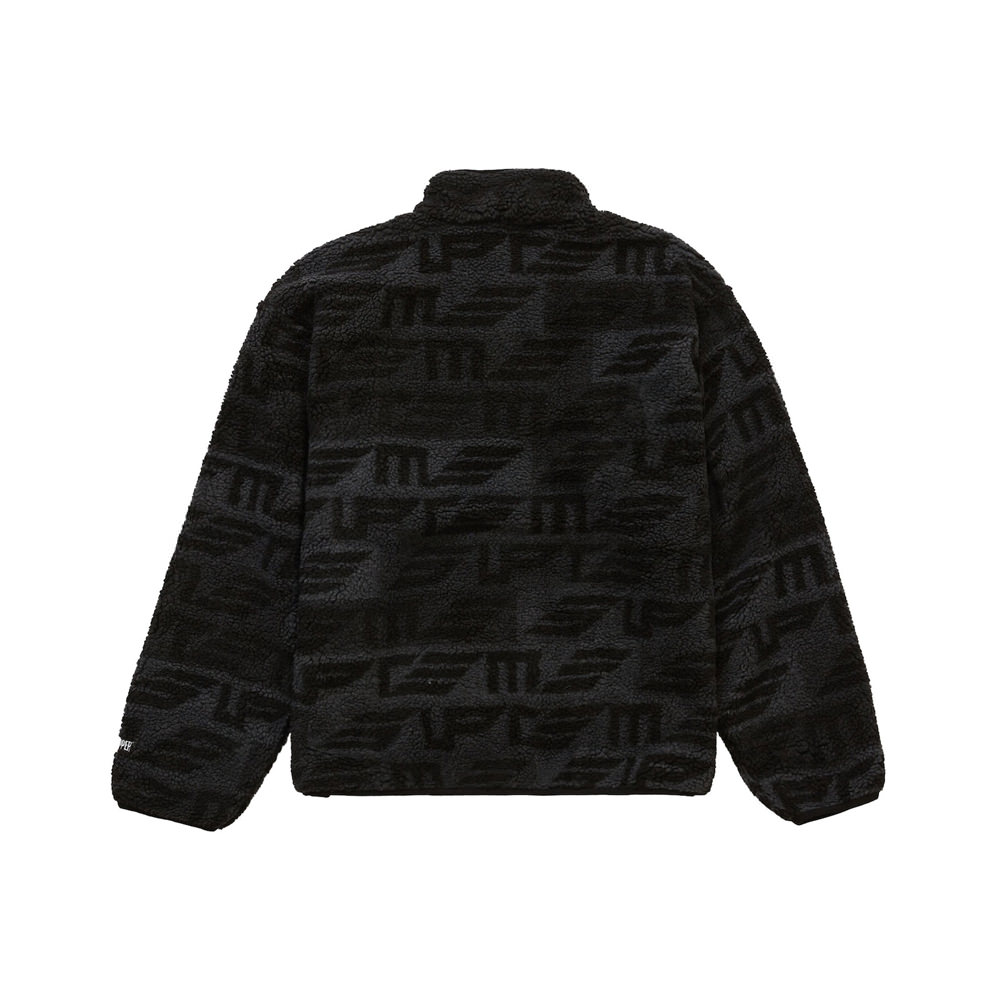 Supreme Geo Reversible WINDSTOPPER Fleece Jacket Black