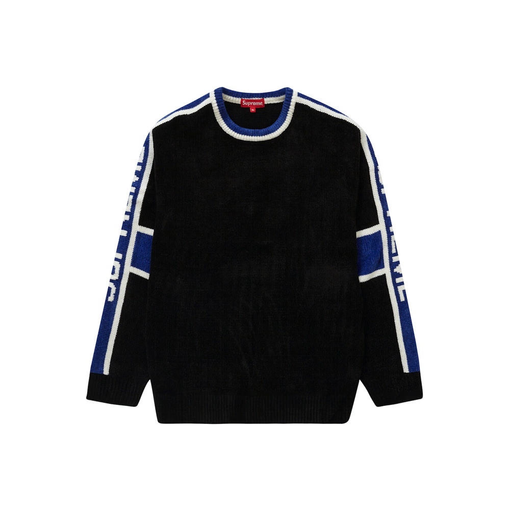 Supreme Stripe Chenille Sweater-