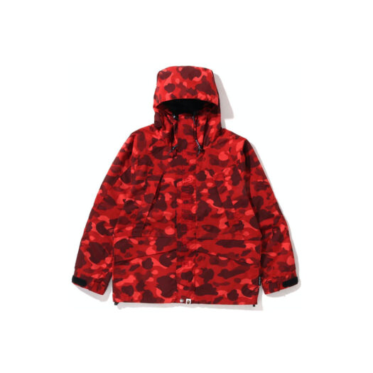 BAPE Color Camo Snowboard Jacket (FW22) Red