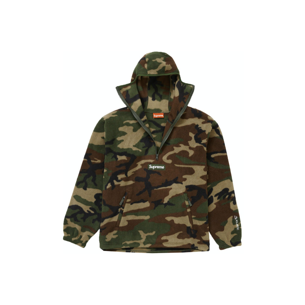 Supreme X Windstopper Camouflage-print Face Mask in Brown