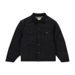 Supreme Schott Canvas Down Trucker Jacket BlackSupreme Schott ...