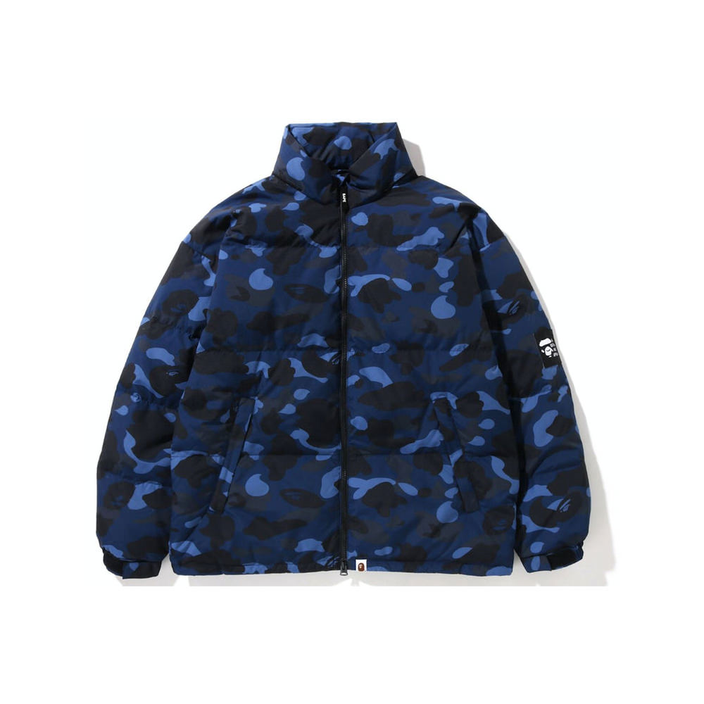 Bape jacket sales blue camo