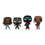 Funko Pop! Marvel Studios Black Panther Wakanda Forever GITD Target Exclusive 4-Pack