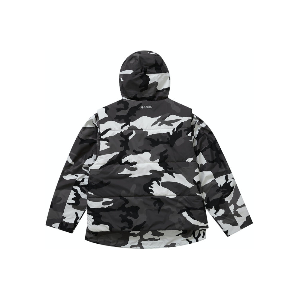 Supreme white 2025 camo jacket