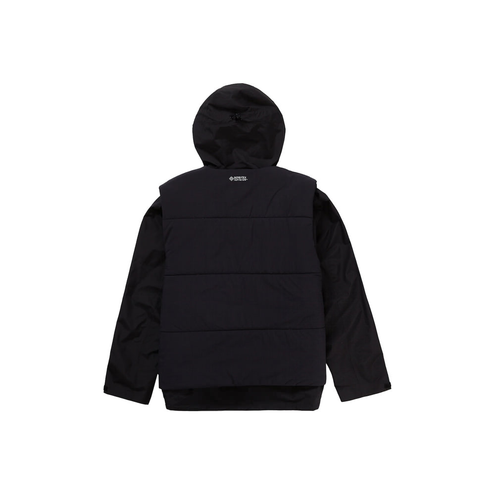 Supreme 2-in-1 GORE-TEX Shell WINDSTOPPER Vest Black