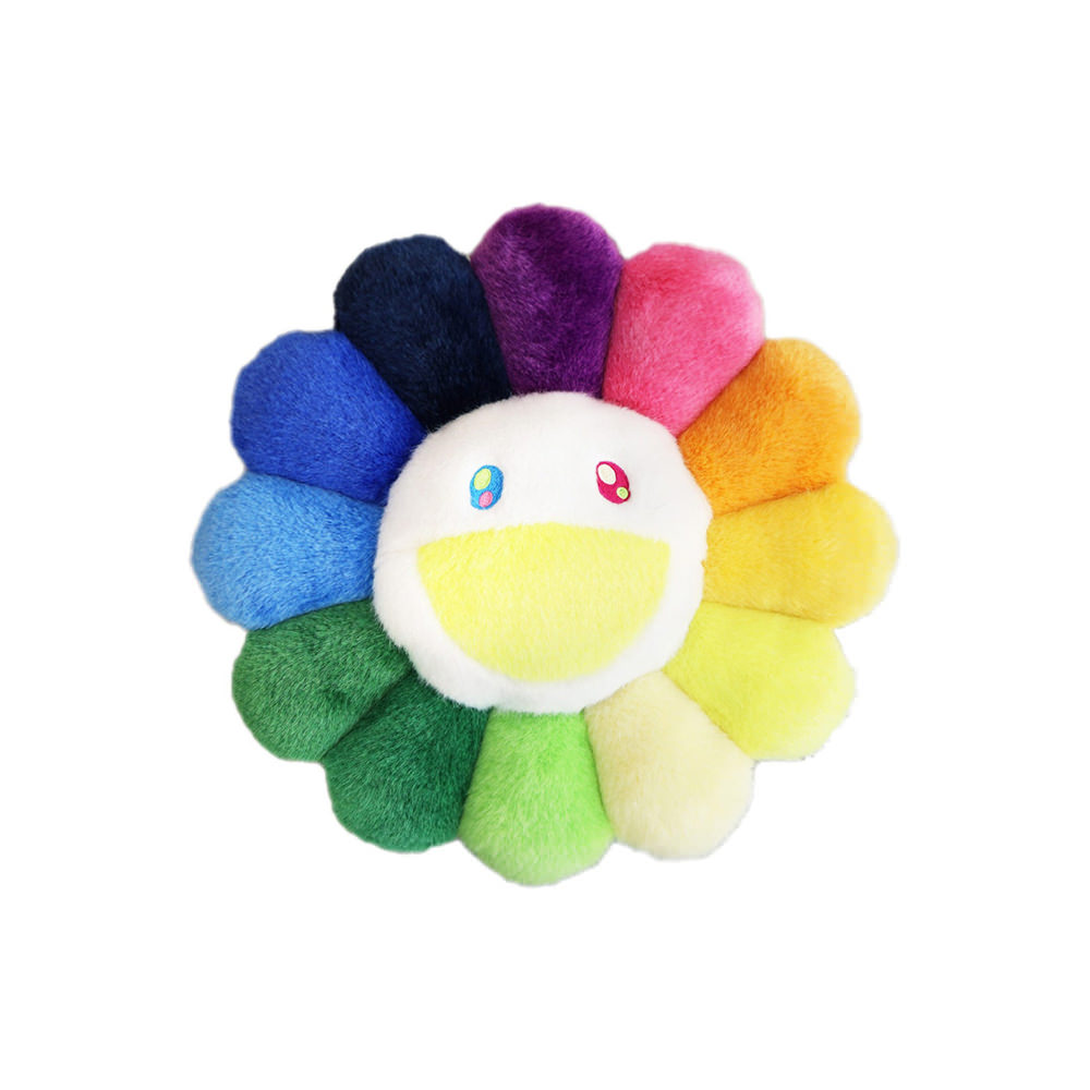 Takashi Murakami Flower Plush 30CM Rainbow/Yellow - US