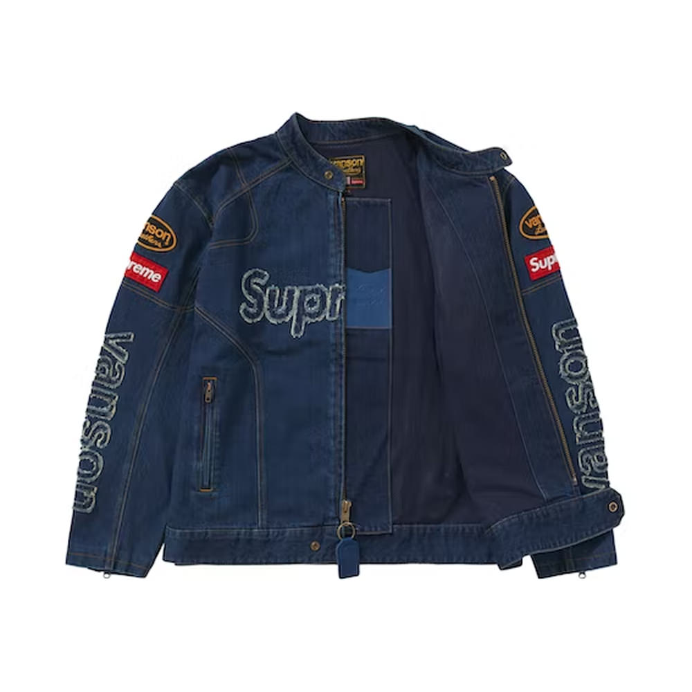 Vanson cheap x supreme