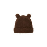 Palace Fuzzy Ear Beanie Brown