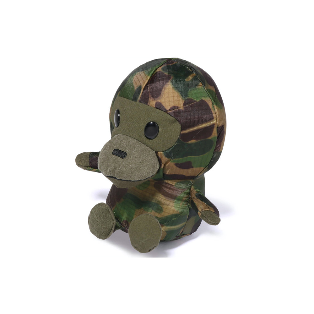 BAPE Kids x Readymade ABC Camo Baby Milo Plush Doll (S) Army