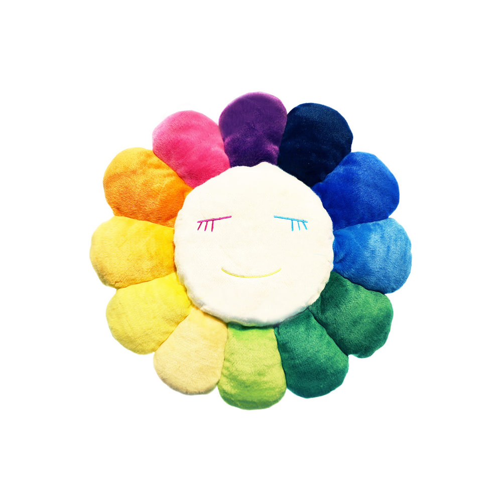 Takashi Murakami, Flower Cushion Rainbow (Medium)