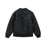 Supreme Quilted Leather Work Jacket Black