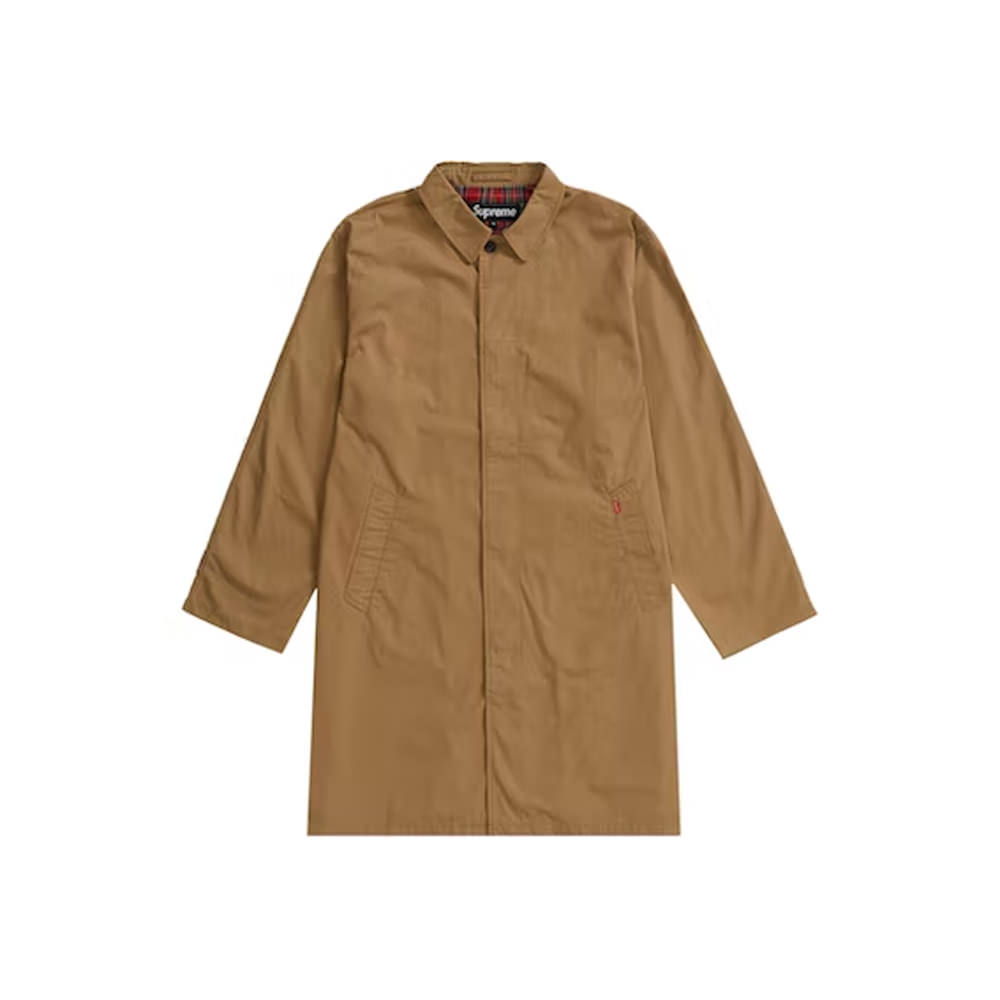 Supreme orange shop trench coat